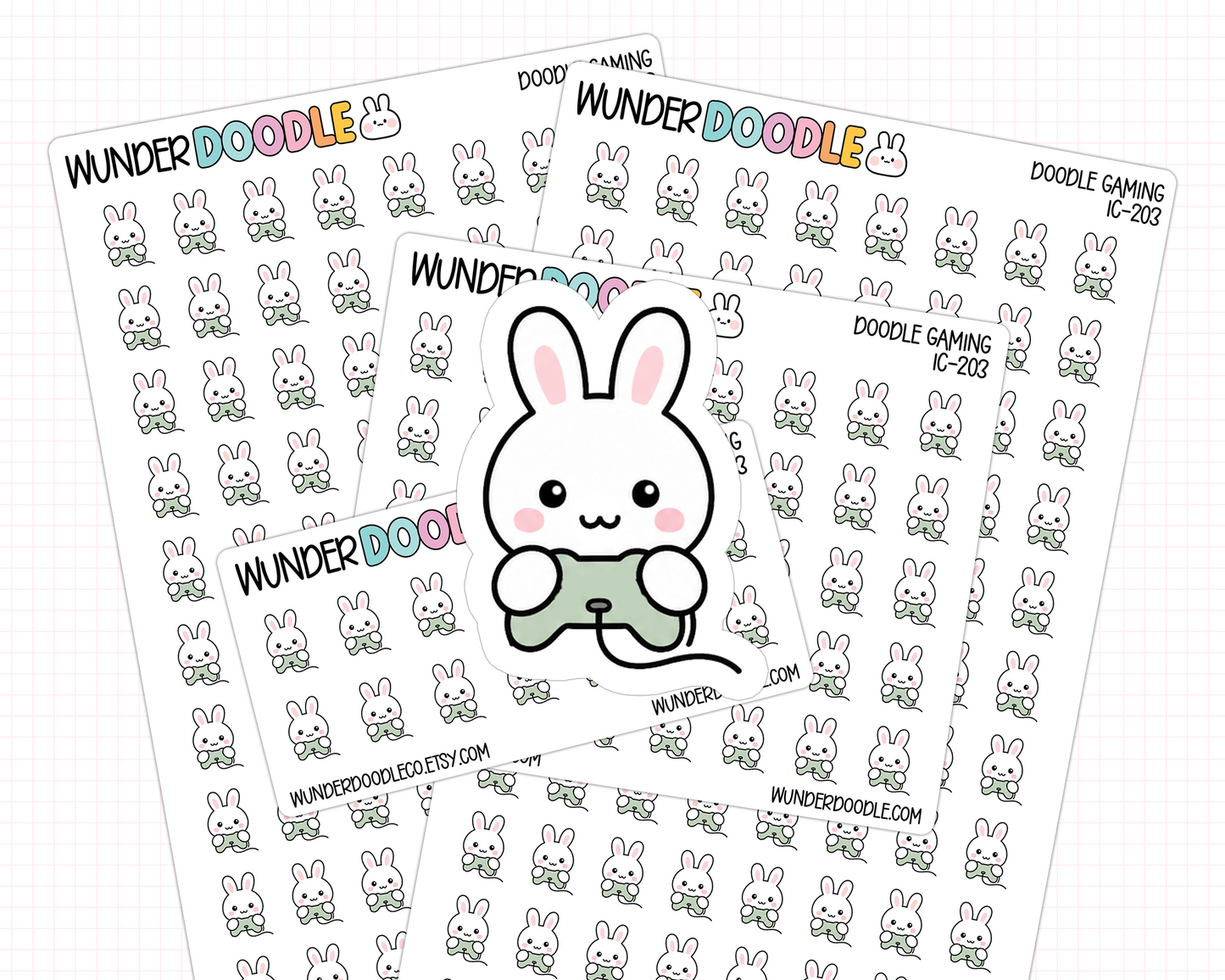 Gaming Planner Stickers | IC-203