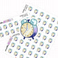 Alarm Clock Planner Stickers | IC-050