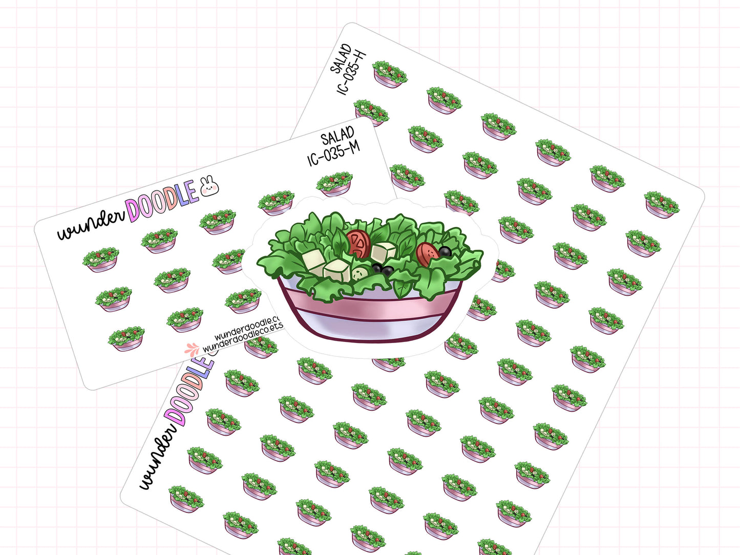 Salad Planner Stickers | IC-035