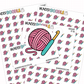 Crochet Planner Stickers | IC-66
