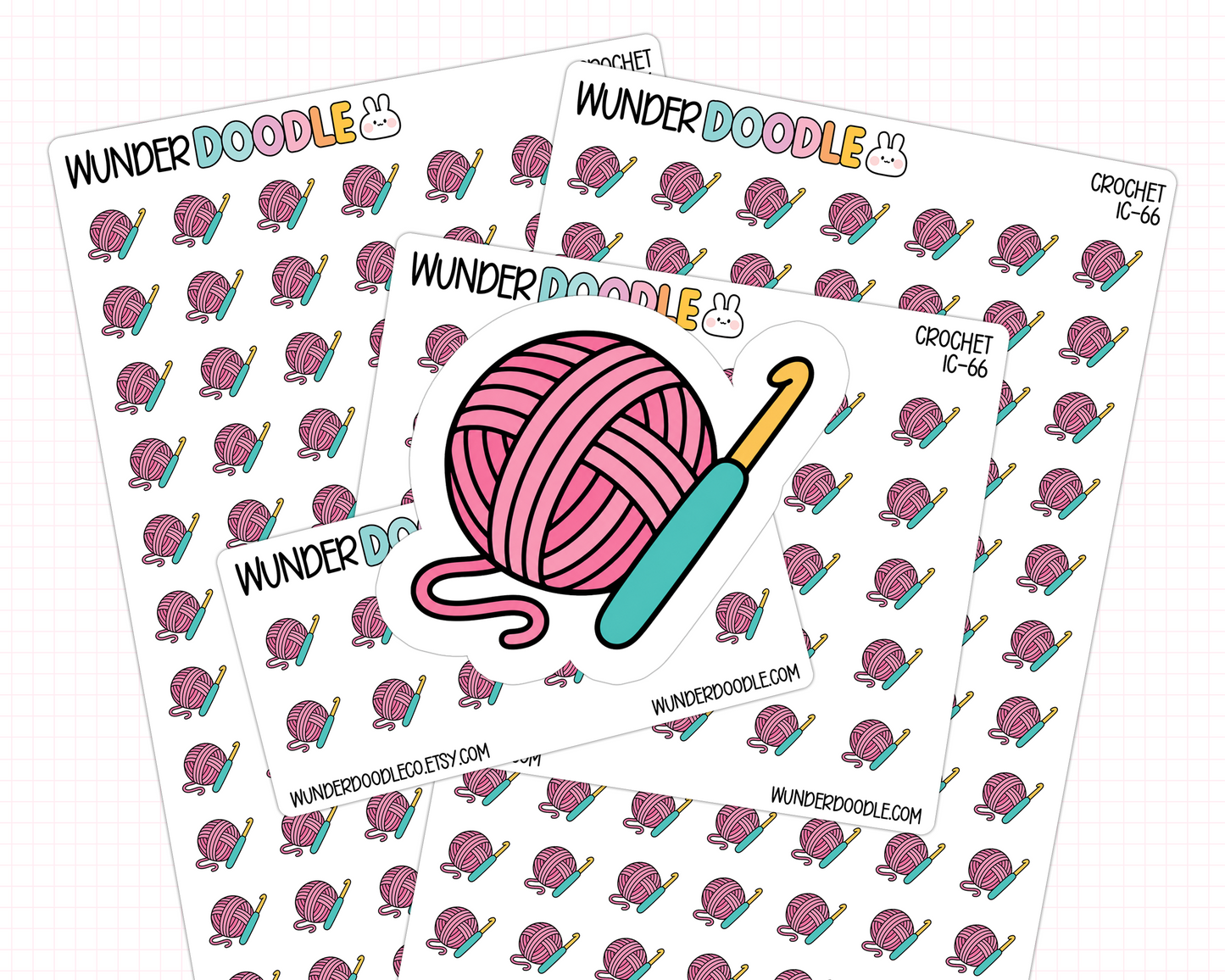 Crochet Planner Stickers | IC-66