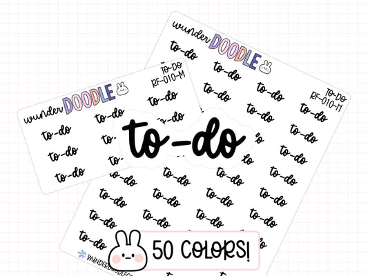 To-Do Planner Stickers | RF-010