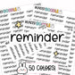 Reminder Planner Stickers | LR-06