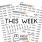 This Week Planner Stickers | F1-04