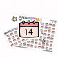 Calendar Icon Planner Stickers | IC-147