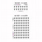 Exclamation Point Planner Stickers | IC-068