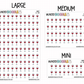 Wine Planner Stickers | IC-134