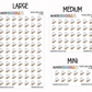 Guitar Planner Stickers | IC-204