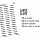 Vacation Planner Stickers | CS-04