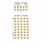 School Bus Planner Stickers | IC-0102