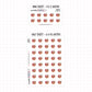Oatmeal Planner Stickers | IC-089