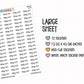 Day Off Planner Stickers | LR-25