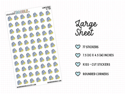 Pack Lunch Planner Stickers | IC-136