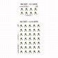 Court Planner Stickers | IC-084