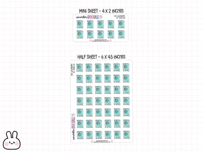 Do Laundry Planner Stickers | IC-045