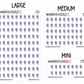 Chemotherapy Planner Stickers | IC-112