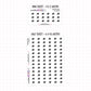 Hockey Puck Planner Stickers | IC-073