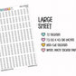 Circle Checklist Planner Stickers | B-01