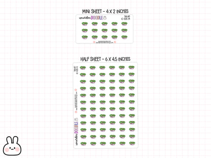 Salad Planner Stickers | IC-035