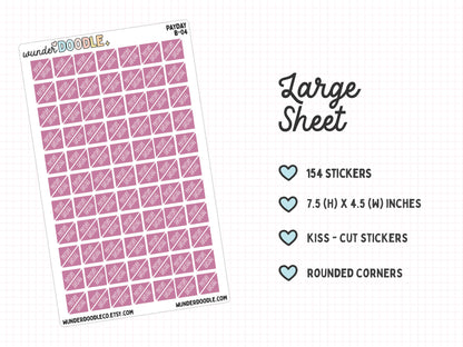 Payday Corner Planner Stickers | B-04