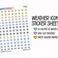 Weather Planner Stickers | IC-71