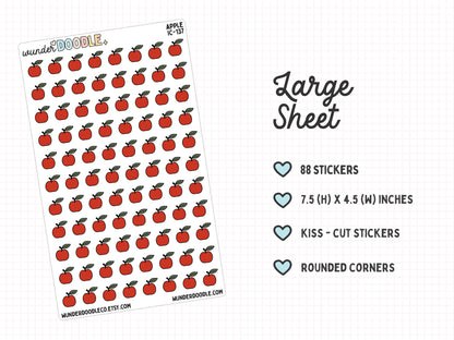 Apple Planner Stickers | IC-137