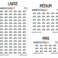 Bicycle Planner Stickers | IC-135