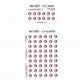 Fitness Tracker Planner Stickers | IC-027