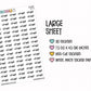 Vet Appt Planner Stickers | CS-013