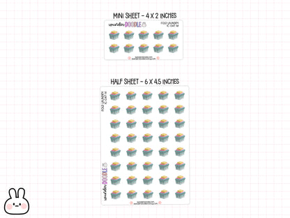 Fold Laundry Planner Stickers | IC-047