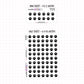 Paw Print Planner Stickers | IC-070