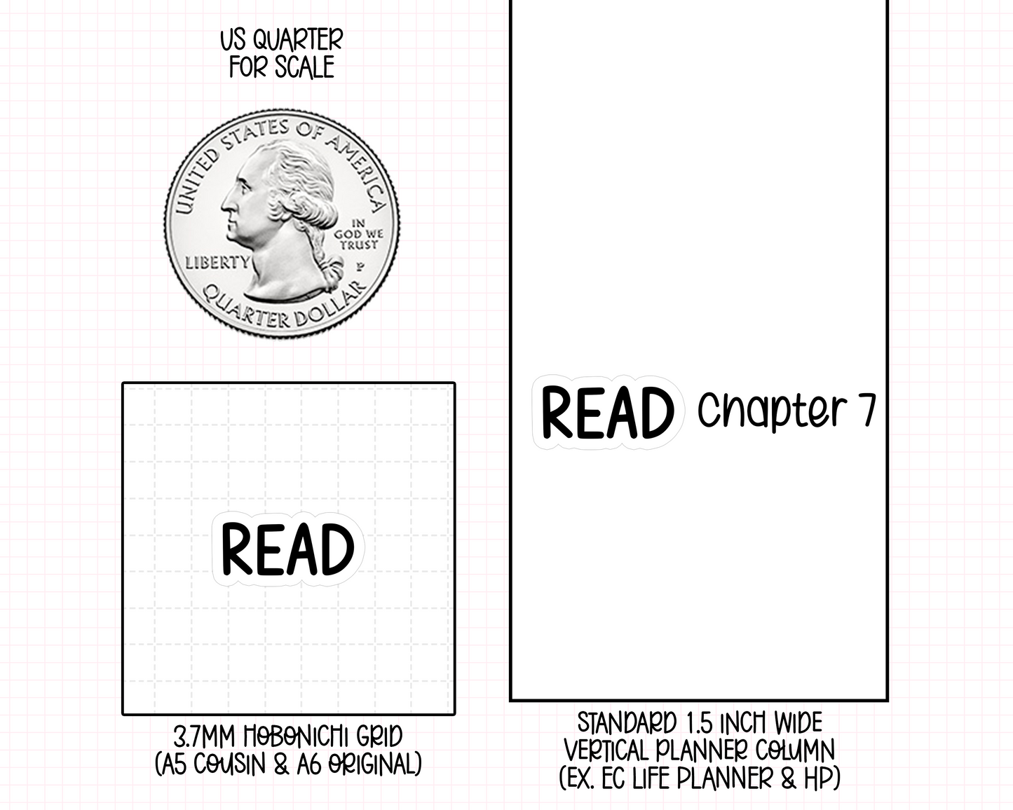 Read Planner Stickers | CB-26