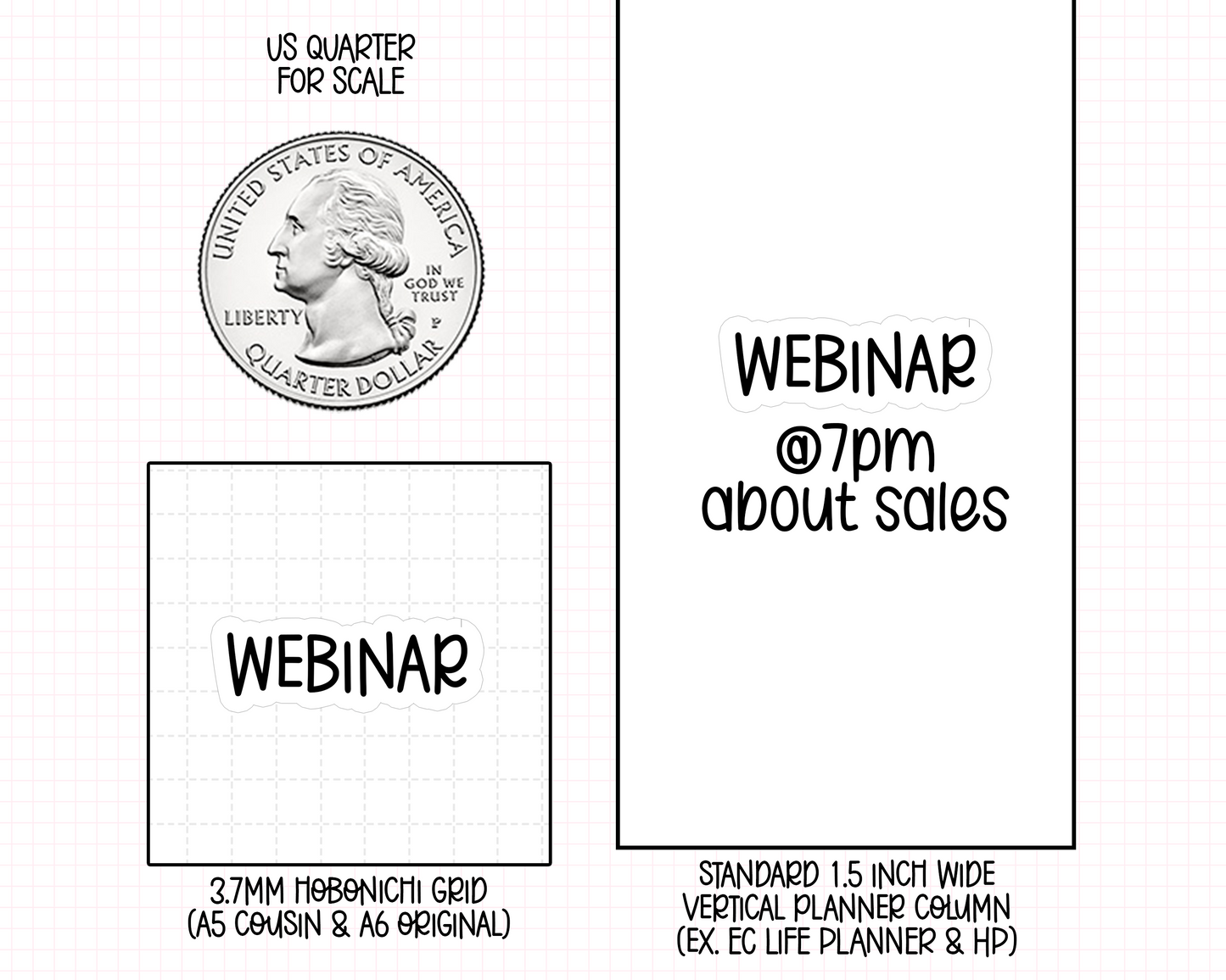Webinar Planner Stickers | AW-34