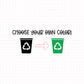 Recycling Planner Stickers | IC-076