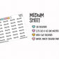 Church Planner Stickers | MS-20