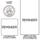 Reminder Planner Stickers | F1-08