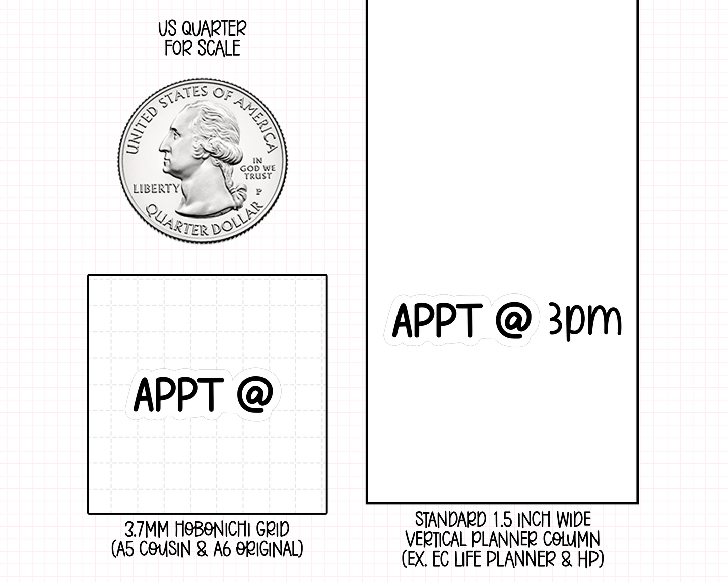 Appt @ Planner Stickers | CB-27