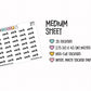 Work Planner Stickers | RF-11