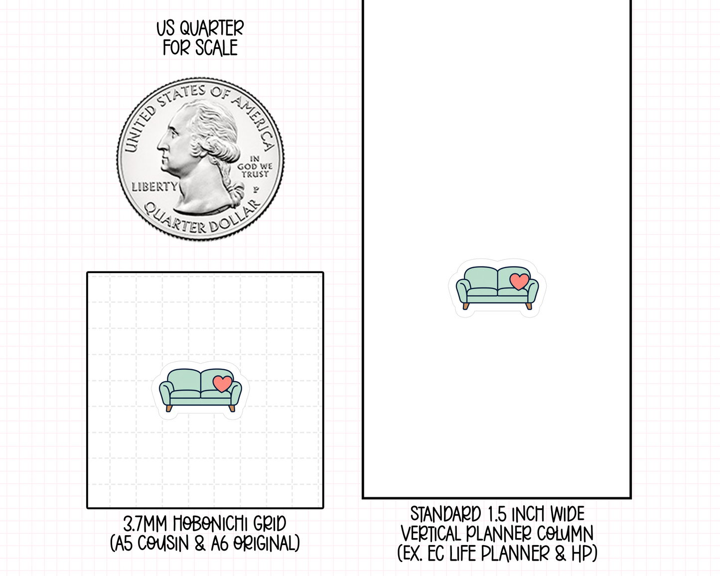 Therapy Appointment Planner Stickers | IC-07