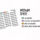 Grocery Trip Planner Stickers | AW-08