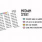 Custom Text Planner Stickers | CLEAR MATTE | Font NYP