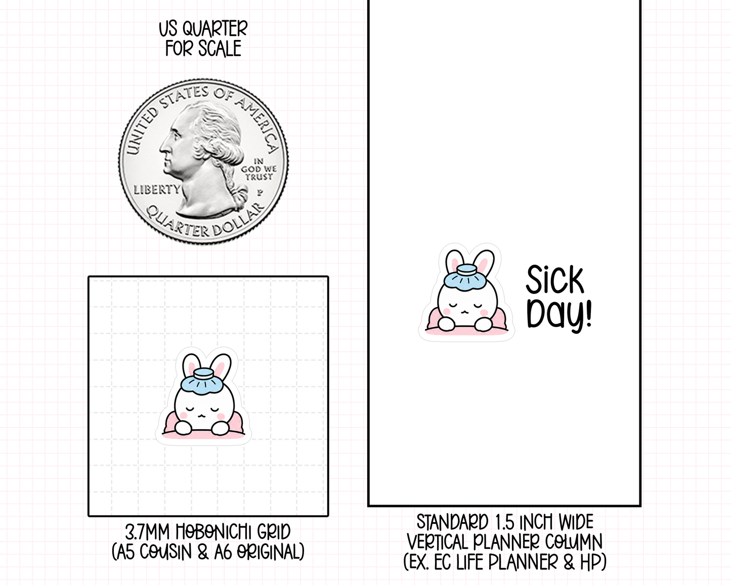 Sick Day Planner Stickers | IC-201