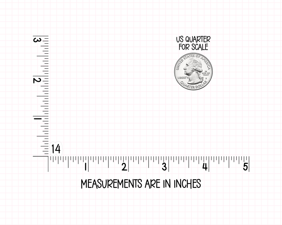 Date Number Planner Stickers | AW-37