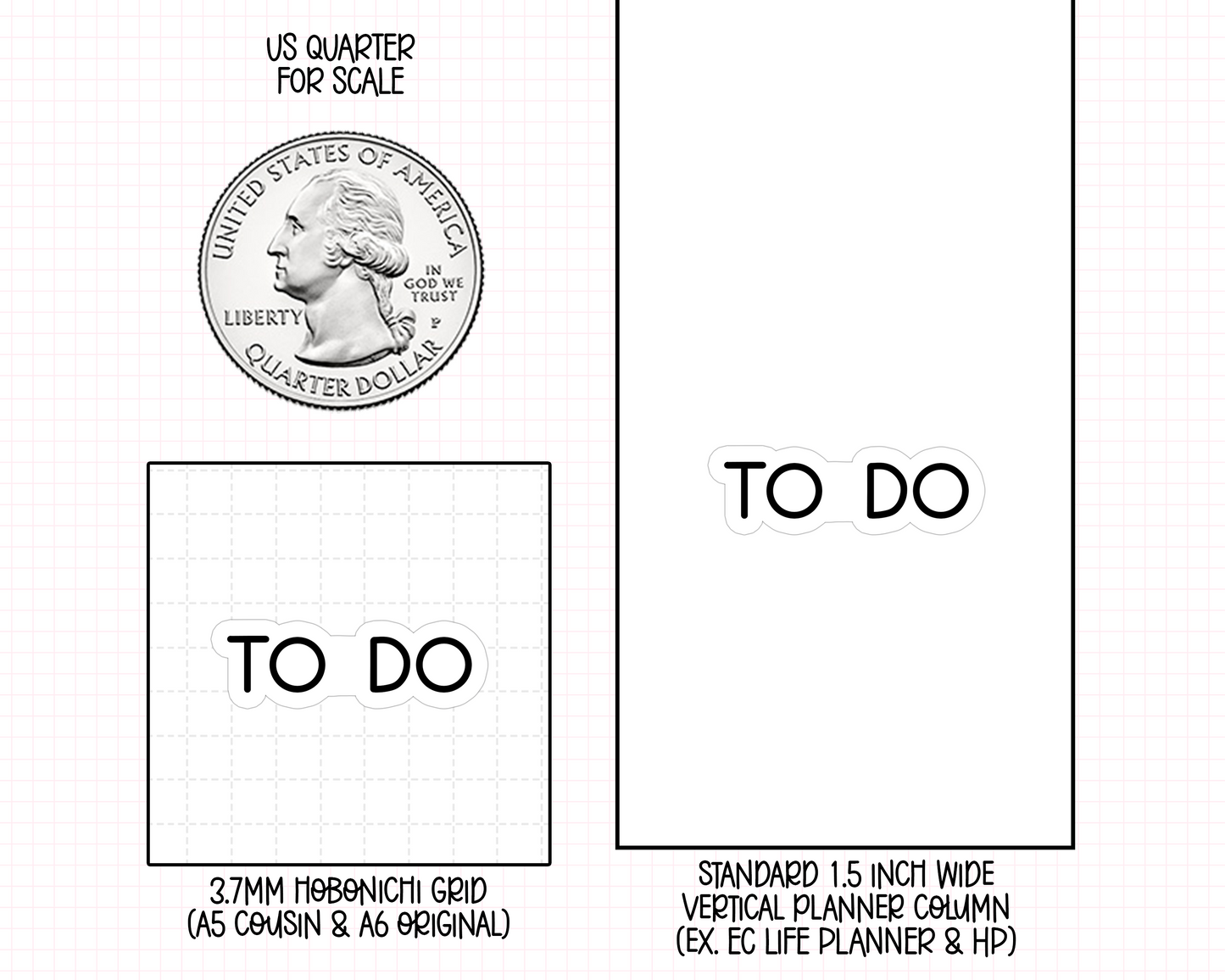 To Do Planner Stickers | F1-01
