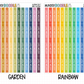 Custom Text Planner Stickers | BAR-CB-CUSTOM