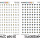 Weather Planner Stickers | IC-71