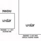 Water Planner Stickers | MS-05
