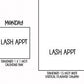 Lash Appt Planner Stickers | AW-21