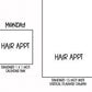 Hair Appt Planner Stickers | AW-23