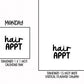 Hair Appt Planner Stickers | KS-11
